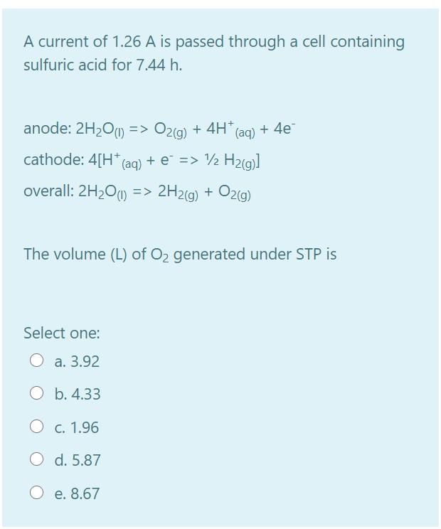 solved-a-current-of-1-26-a-is-passed-through-a-cell-chegg