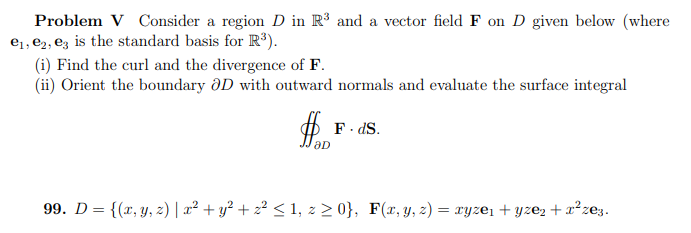 Solved Problem V ﻿Consider a region D (given ﻿below for | Chegg.com
