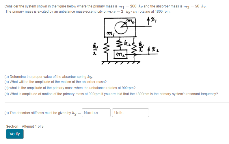 Solved Consider the system shown in the figure below where | Chegg.com