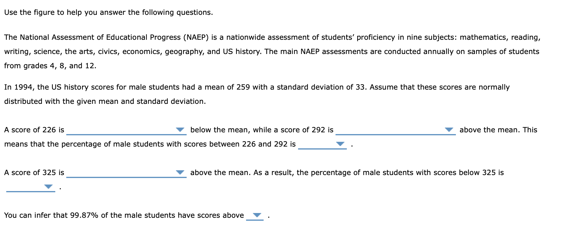 Solved Use the figure to help you answer the following