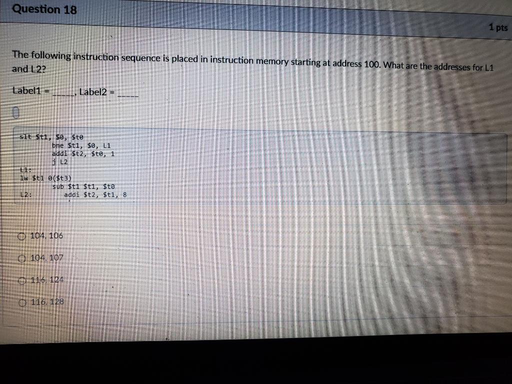 Solved Question 17 1 pts Which of the following machine | Chegg.com