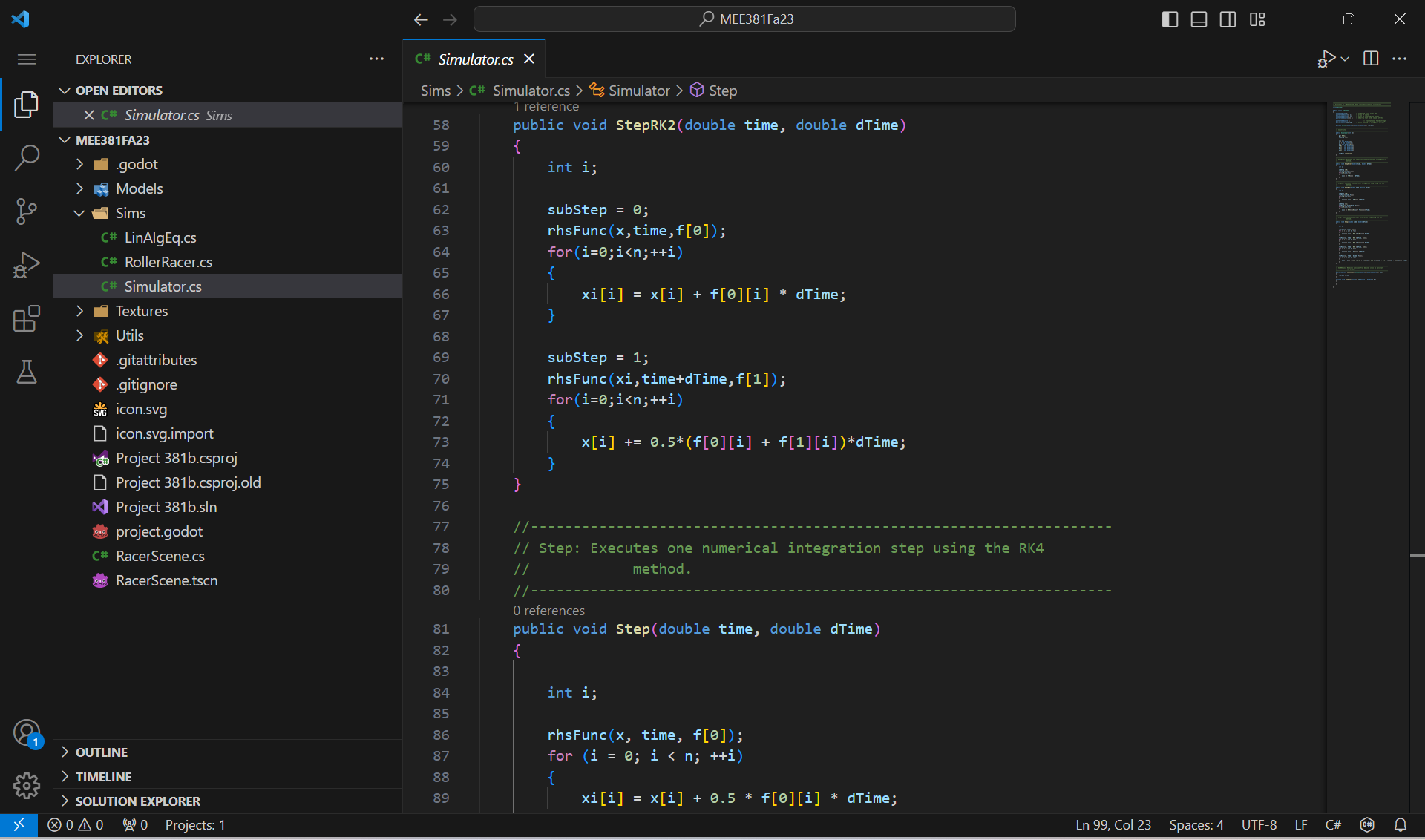 This is a class C# code for a class of 4 codes: | Chegg.com