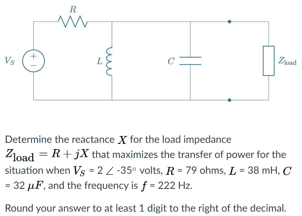 Solved L 3 5 5 Aj 10 C Rs 2 Frequency F Determine The Chegg Com