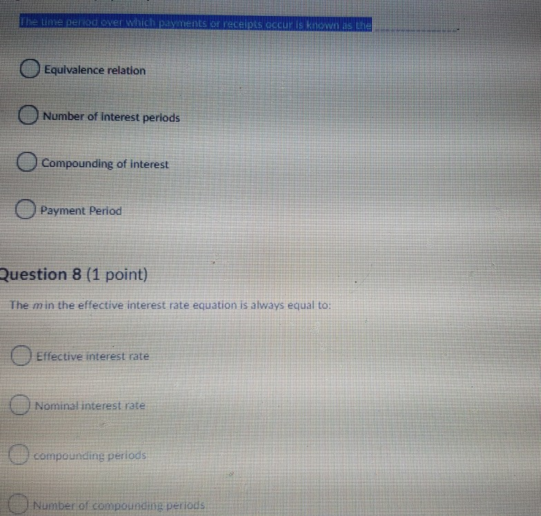 Solved Question 6 (1 point) Which of the following statement | Chegg.com