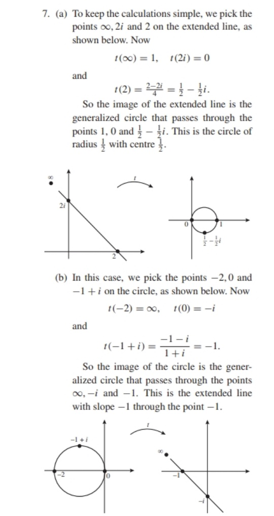 Solved 5. Let t be the inversive transformation defined by | Chegg.com