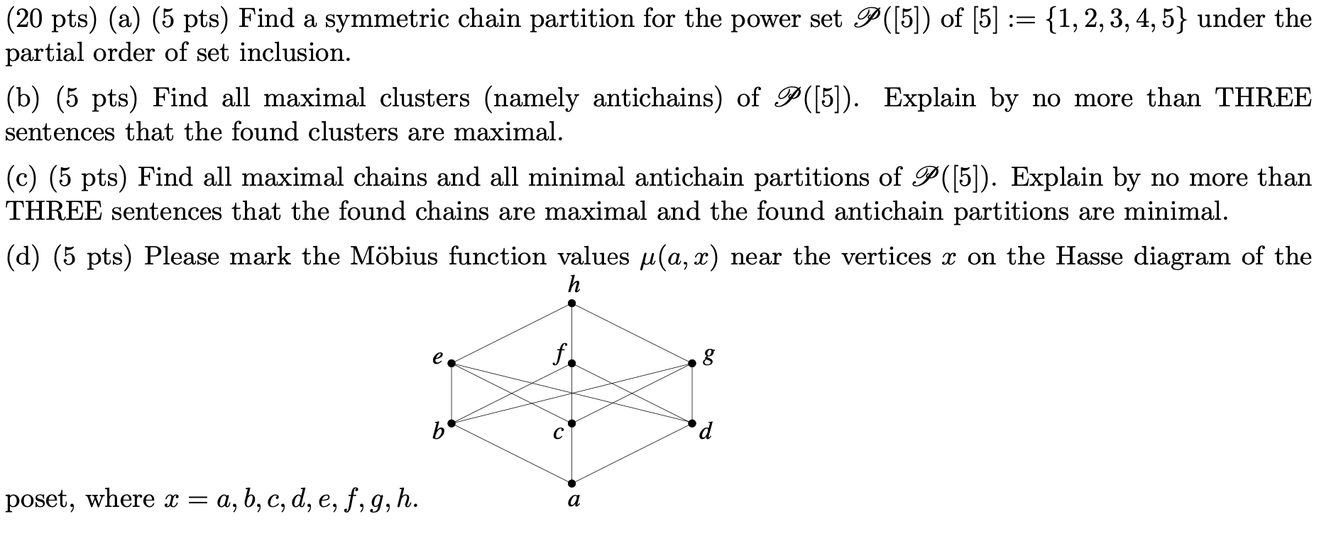 solved-20-pts-a-5-pts-find-a-symmetric-chain-partition-chegg