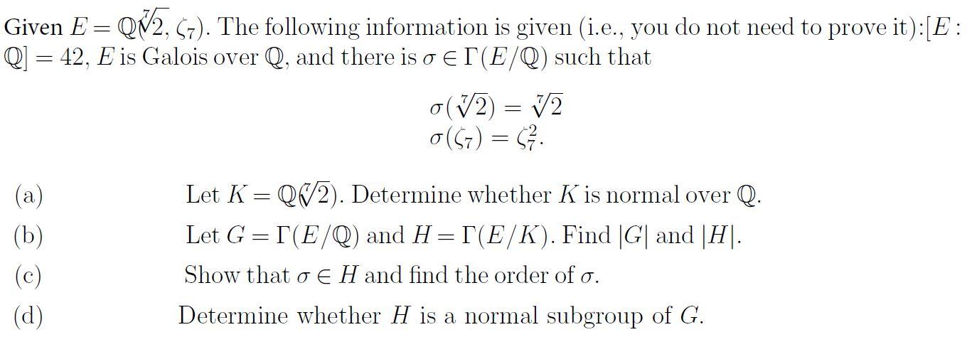 Solved Given E Qx2 57 The Following Information Is G Chegg Com