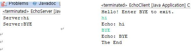 Solved **JAVA** 3. Implement the echo server code, and | Chegg.com