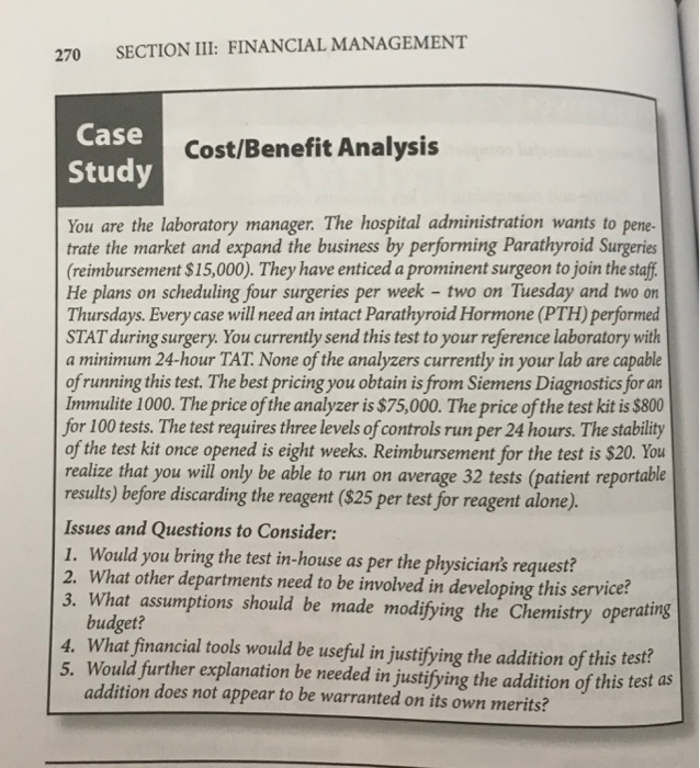 financial management case study