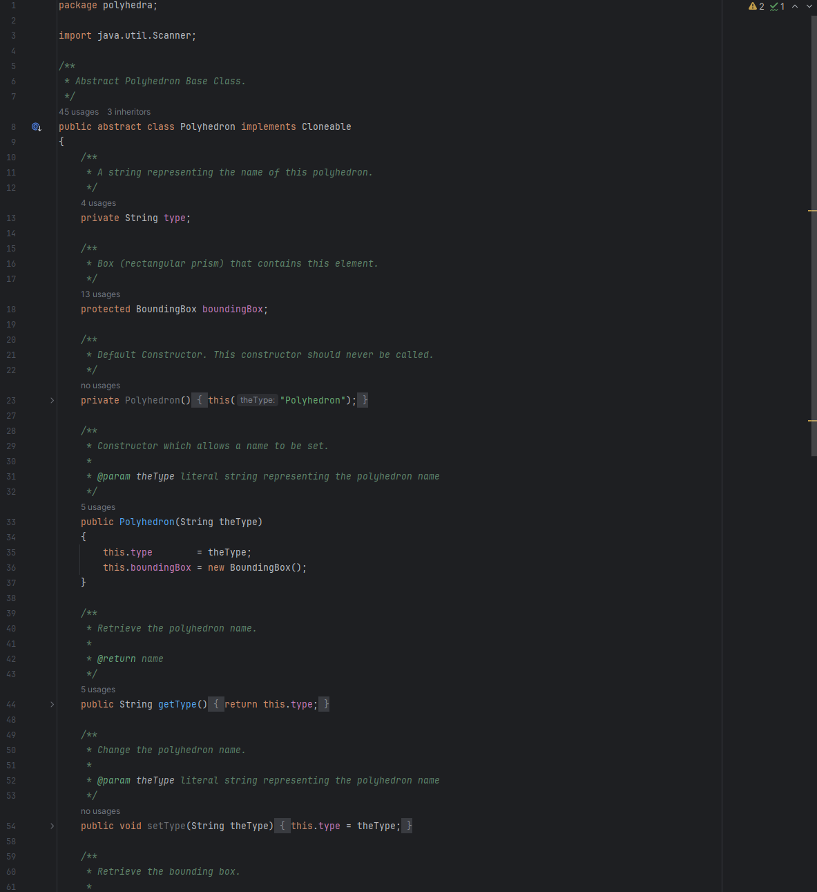 Solved Need help finishing this class. The methods that need | Chegg.com