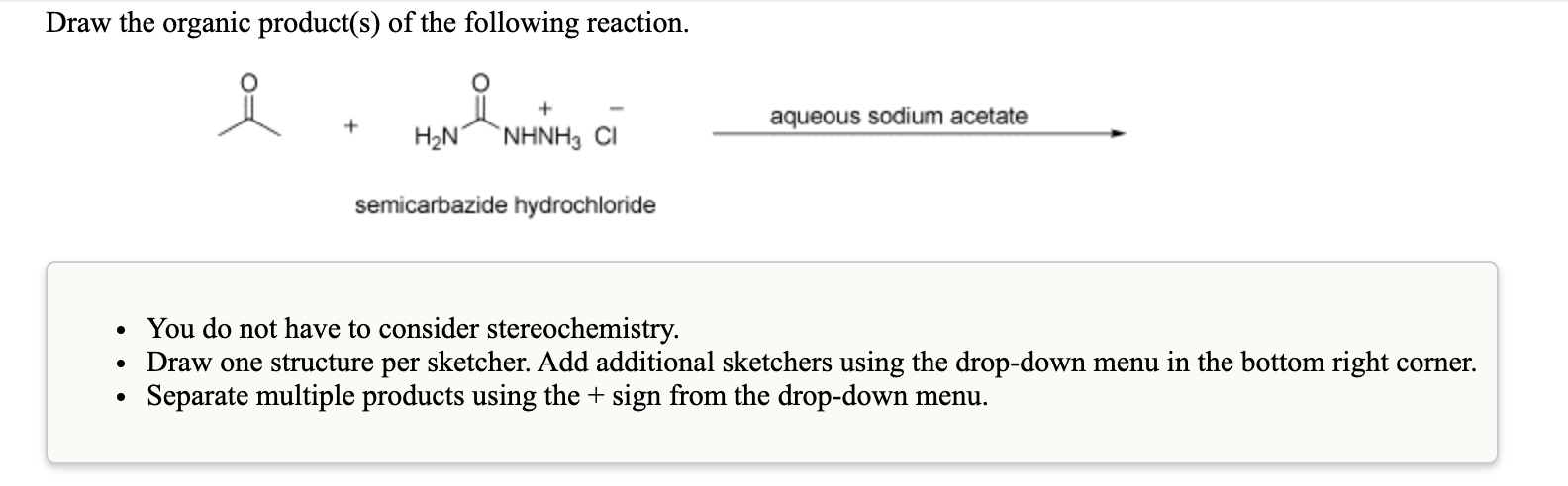 Solved Draw the organic product(s) of the following | Chegg.com