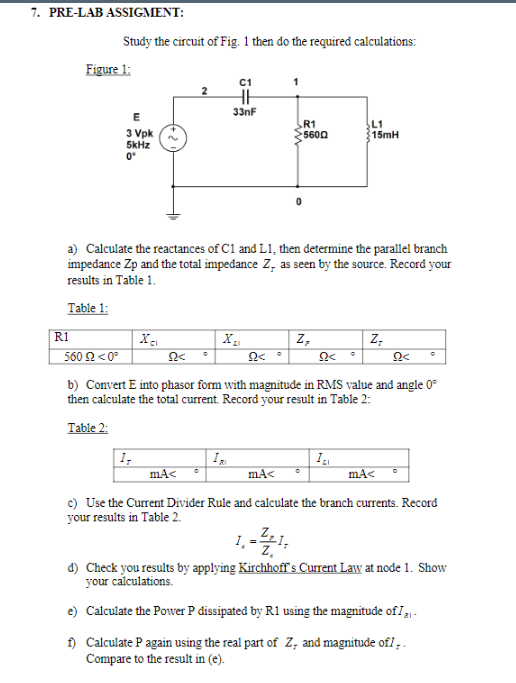 Solved Study the circuit of Fig. 1 then do the required | Chegg.com
