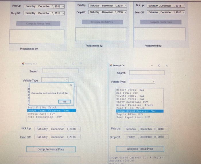Use Visual Basic to write this program that allows | Chegg.com