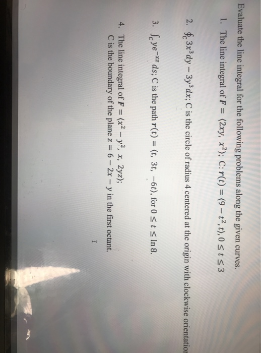 Solved Table 14.4 Fundamental Theorem Of Calculus () B) -a) | Chegg.com