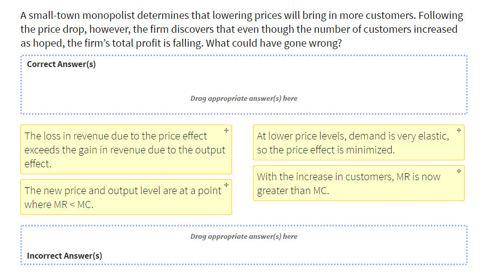 Solved Firms are able to price discriminate when resale is Chegg com