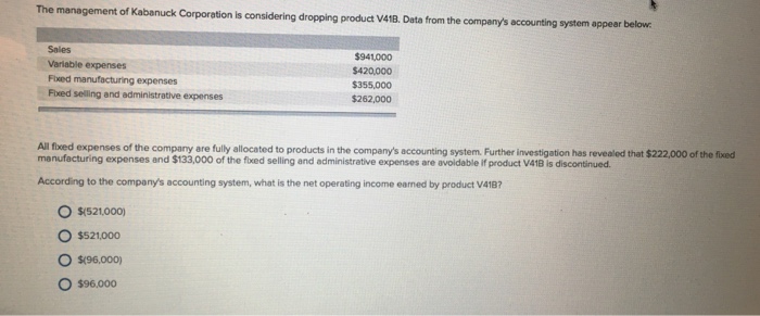 Solved Corporation makes three products that use compound W, | Chegg.com