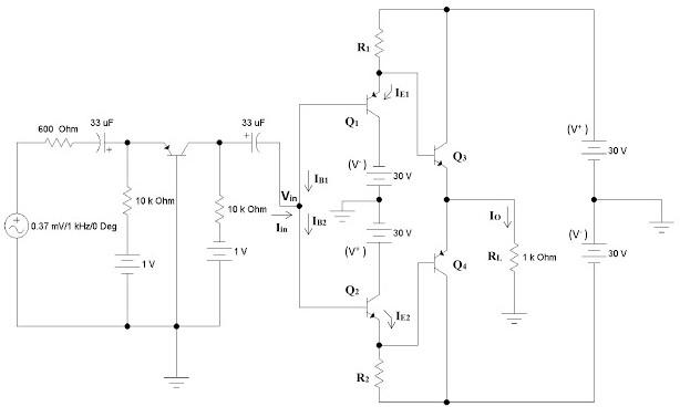 Solved a power amplifier project has to develop for public | Chegg.com