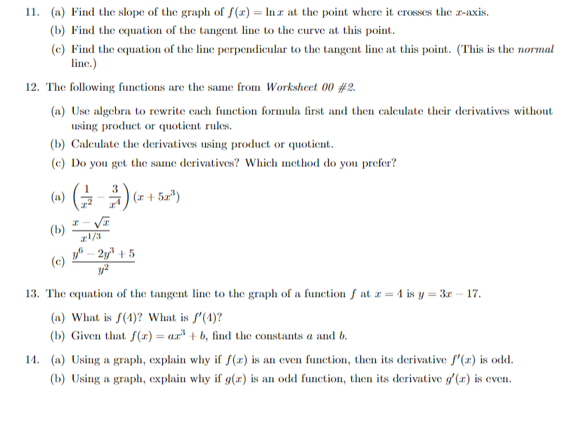 Solved 7. (Stewart 7E, $2.4#32) Suppose f(π/3)=4 and | Chegg.com