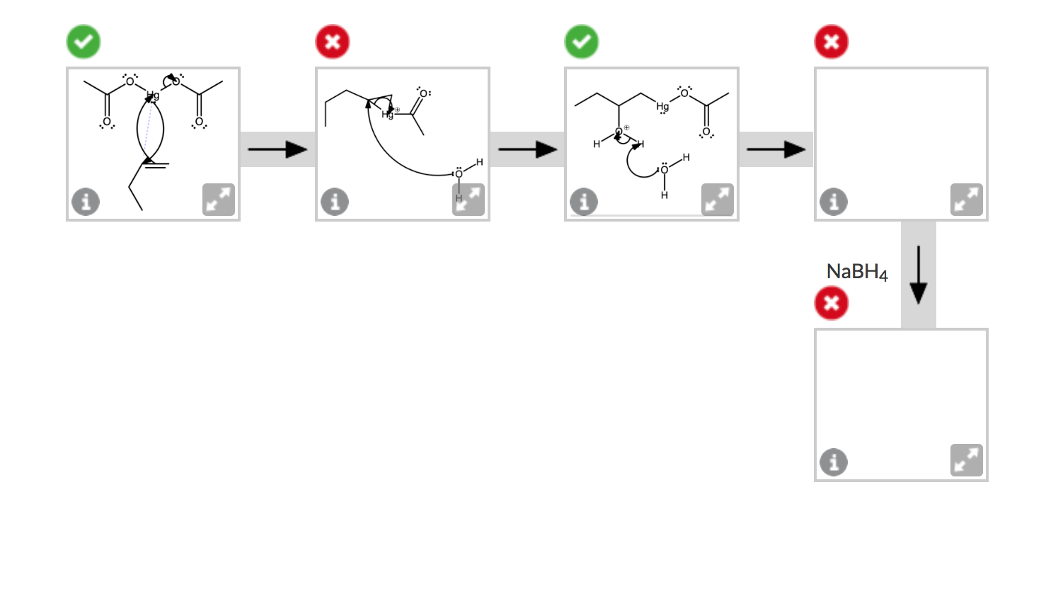 Solved Mercuric Oxidation In Water Followed By Nabh4 Chegg Com