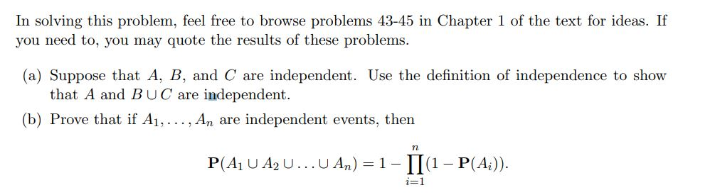 Solved In solving this problem, feel free to browse problems | Chegg.com