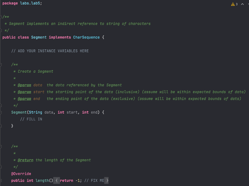 Solved Suppose we have a string holding the text of an | Chegg.com
