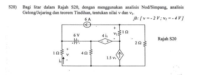 Solved for the figure 18, using the node/junction analysis | Chegg.com