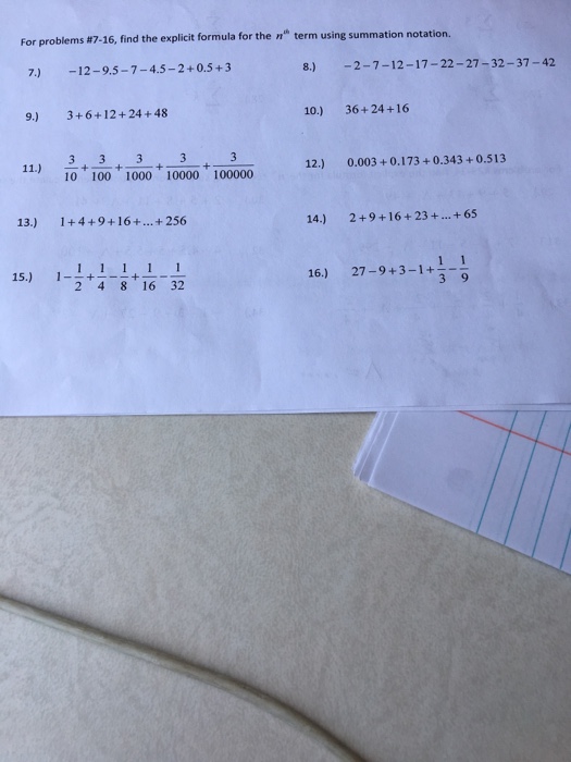 Solved The second picture is the solutions to the problems. | Chegg.com