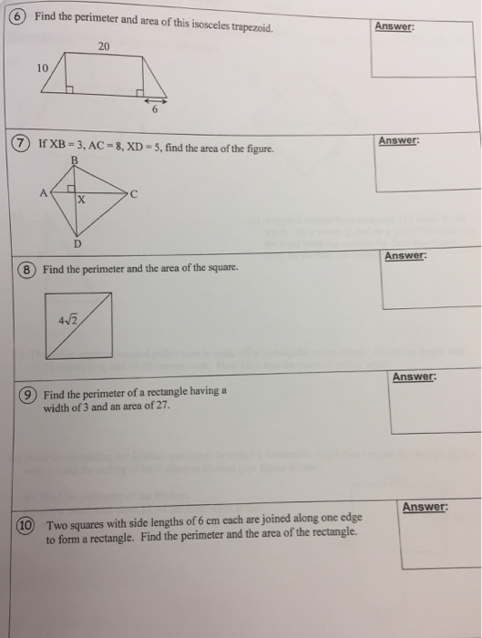 Solved 1 Find the perimeter of this regular hexagon 2 Find | Chegg.com