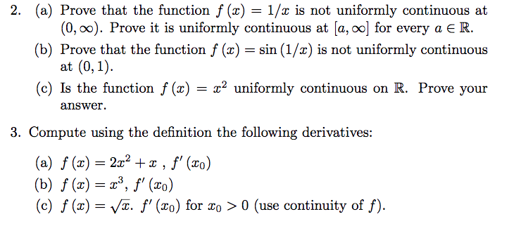 solved-2-a-prove-that-the-function-f-x-1-x-is-not-chegg