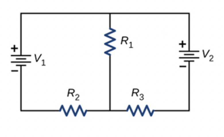 Solved What is the current through resistor R1 in | Chegg.com