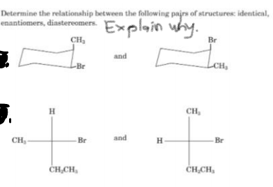 Solved Determine the relationship between the following | Chegg.com