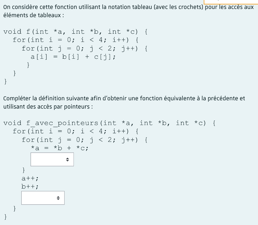 Solved We consider this function using the array notation | Chegg.com