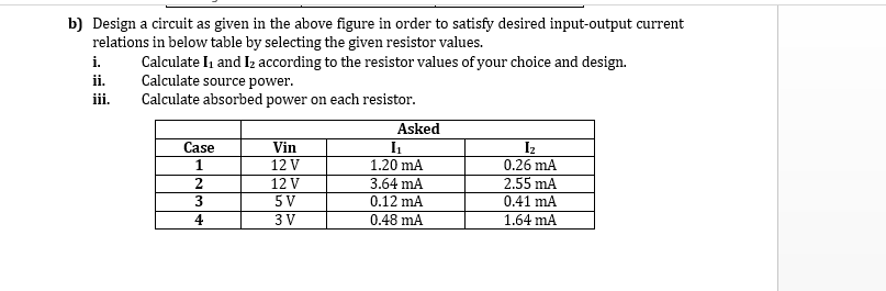 Solved B) Design A Circuit As Given In The Above Figure In | Chegg.com