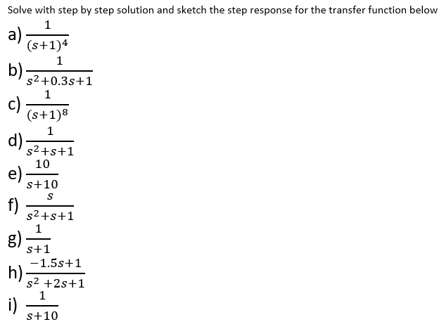 Solved Solve with step by step solution and sketch the step | Chegg.com