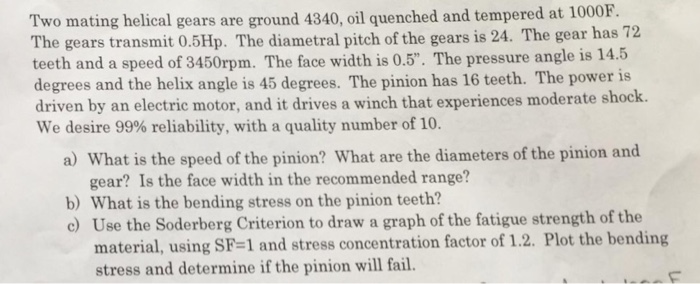 Solved Machine design course. please answer all questions. | Chegg.com