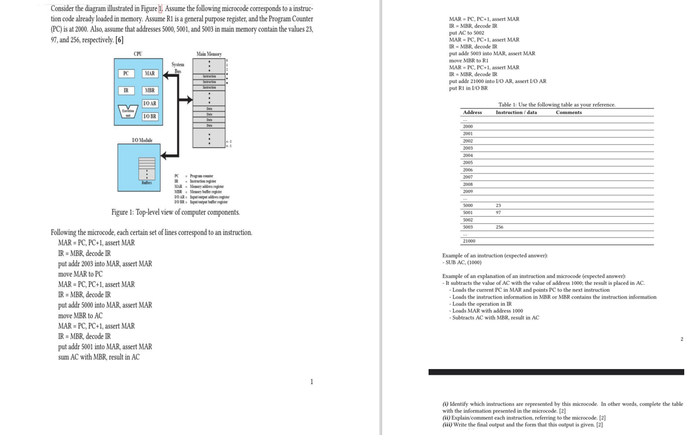 Solved Consider the diagram illustrated in Figure 1. Assume | Chegg.com