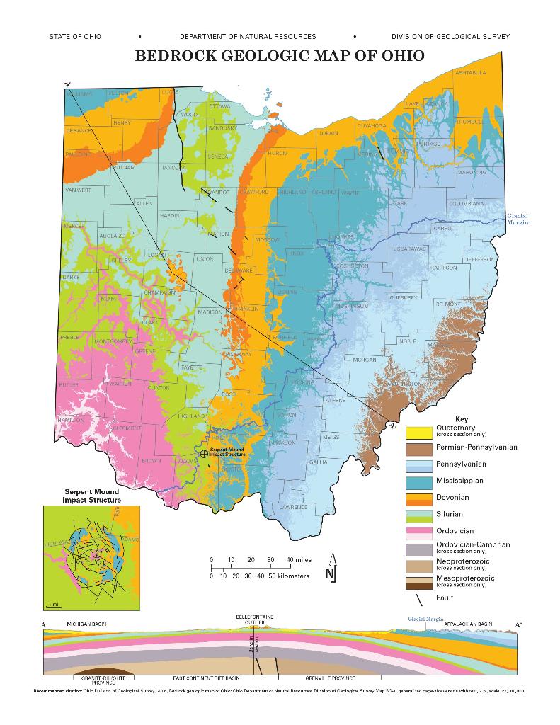 Looking at the geologic map and the shaded elevation | Chegg.com