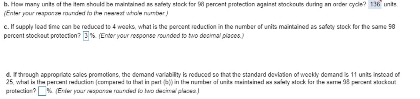 Solved You are in charge of inventory control of a highly | Chegg.com