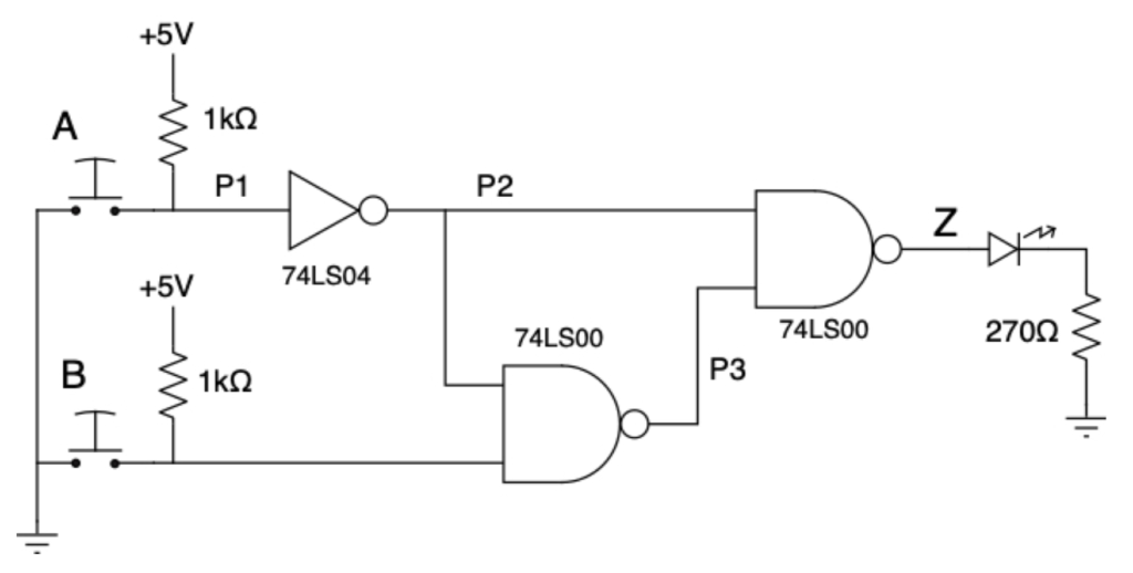 Solved Given the digital circuit you built, suppose as you | Chegg.com