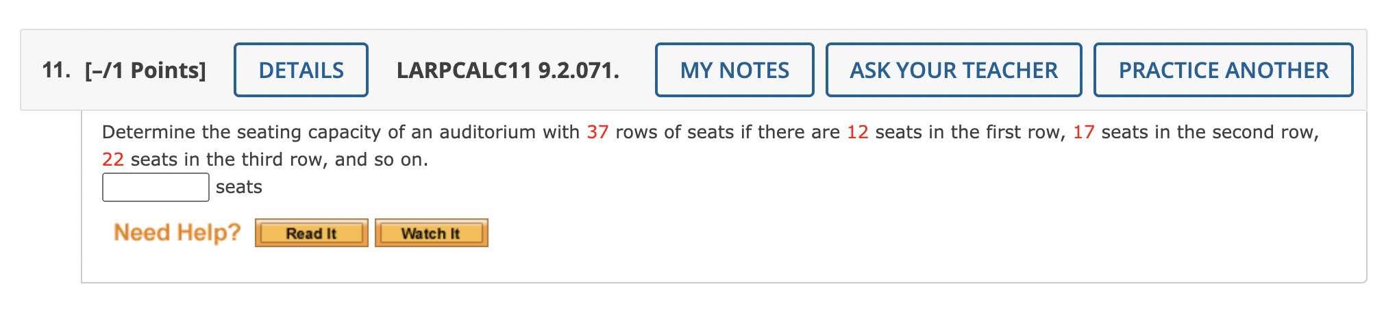 Solved The first two terms of the arithmetic sequence are | Chegg.com