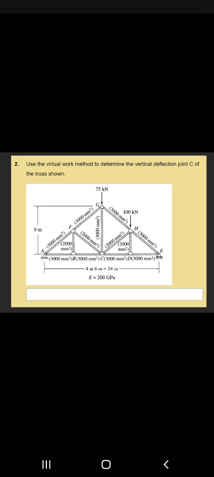 Solved 2. Use the virtual work method to determine the | Chegg.com
