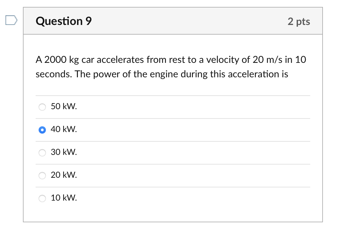 solved-question-9-2-pts-a-2000-kg-car-accelerates-from-rest-chegg