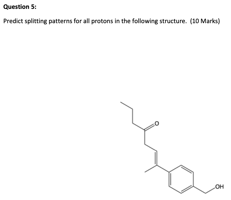 Solved Question 5: Predict Splitting Patterns For All | Chegg.com