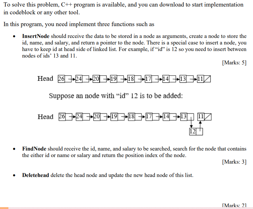 Solved To solve this problem, C++ program is available, and | Chegg.com