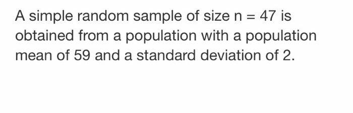 Solved What is the sampling distribution of x? Select the | Chegg.com