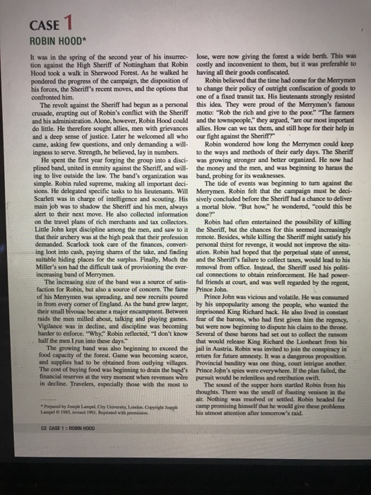 Robinhood case study solution picture