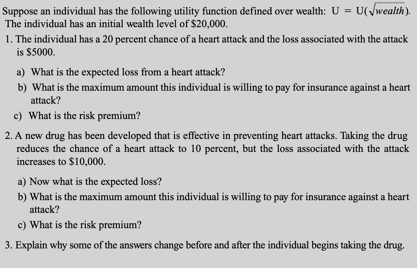 Solved Suppose An Individual Chegg