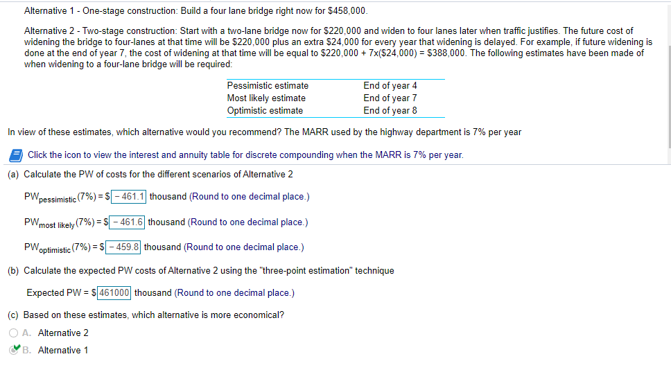 Solved N 1 2 3 4 5 6 7 8 9 10 Discrete Compounding; i=7% | Chegg.com