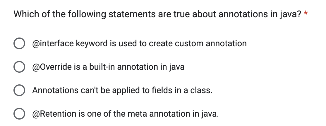 which of the following statements is not true about the @query annotation
