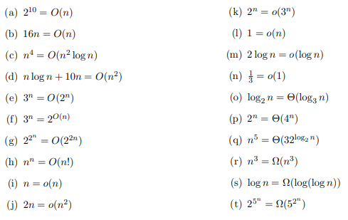 Solved A 210 O N B 16n O N C N4 O N༧ Logn Chegg Com